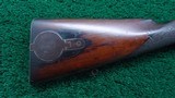 VERY RARE WESLEY RICHARDS 8 GAUGE DOUBLE BARREL PERCUSSION RIFLE - 20 of 22