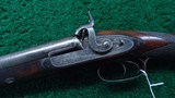 VERY RARE WESLEY RICHARDS 8 GAUGE DOUBLE BARREL PERCUSSION RIFLE - 2 of 22