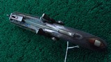 DOUBLE BARRELLED ENGLISH MUFF PISTOL WITH BAYONET - 4 of 16