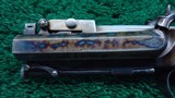 DOUBLE BARRELLED ENGLISH MUFF PISTOL WITH BAYONET - 11 of 16