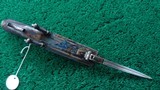 DOUBLE BARRELLED ENGLISH MUFF PISTOL WITH BAYONET - 6 of 16