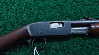 REMINGTON MODEL 12-A TAKEDOWN SLIDE ACTION RIFLE