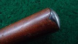 1885 WINCHESTER LO-WALL RIFLE IN CALIBER 25 WCF - 16 of 21