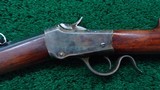 1885 WINCHESTER LO-WALL RIFLE IN CALIBER 25 WCF - 2 of 21