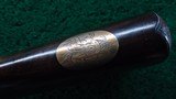 DELUXE FACTORY ENGRAVED 1876 SHORT RIFLE IN 50 EXPRESS - 22 of 25