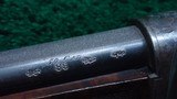 DELUXE FACTORY ENGRAVED 1876 SHORT RIFLE IN 50 EXPRESS - 6 of 25