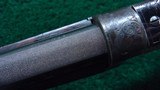 DELUXE FACTORY ENGRAVED 1876 SHORT RIFLE IN 50 EXPRESS - 17 of 25