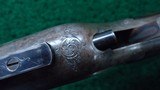 DELUXE FACTORY ENGRAVED 1876 SHORT RIFLE IN 50 EXPRESS - 15 of 25