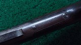 WINCHESTER MODEL 1876 FIRST MODEL OPEN TOP RIFLE - 8 of 22