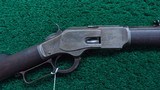 WINCHESTER MODEL 1873 RIFLE IN CALIBER 38-40 - 1 of 21