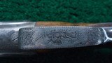 BEAUTIFUL ANTIQUE CHARLES DALY DIAMOND GRADE SxS 12 GAUGE SHOTGUN - 11 of 25