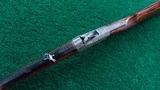 BEAUTIFUL CUSTOM ENGRAVED WINCHESTER 1885 IN CALIBER 38 WCF - 4 of 15