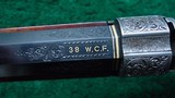 BEAUTIFUL CUSTOM ENGRAVED WINCHESTER 1885 IN CALIBER 38 WCF - 6 of 15