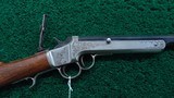 FACTORY ENGRAVED FRANK WESSON 2-TRIGGER SINGLE SHOT RIFLE - 1 of 20