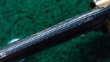 SMITH & WESSON 32 SINGLE ACTION ENGRAVED REVOLVER WITH CARVED IVORY GRIPS - 9 of 19