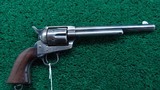 VERY FINE COLT US MARKED NEW YORK MILITIA SINGLE ACTION REVOLVER - 1 of 17