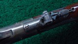 WINCHESTER DELUXE LO-WALL RIFLE IN 32 WCF - 8 of 24