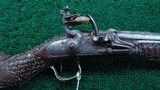 INTERESTING MEDITERRANEAN MARKED FLINTLOCK BLUNDERBUSS - 1 of 18