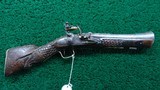 INTERESTING MEDITERRANEAN MARKED FLINTLOCK BLUNDERBUSS - 18 of 18
