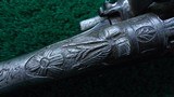 INTERESTING MEDITERRANEAN MARKED FLINTLOCK BLUNDERBUSS - 10 of 18