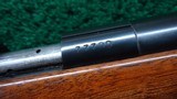 WINCHESTER MODEL 75 BOLT ACTION SPORTING RIFLE - 15 of 21