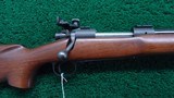 WINCHESTER MODEL 70 BOLT ACTION TARGET RIFLE - 1 of 22