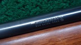 WINCHESTER MODEL 70 BOLT ACTION TARGET RIFLE - 13 of 22