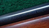 WINCHESTER MODEL 70 BOLT ACTION TARGET RIFLE - 6 of 22
