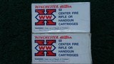2 SEALED BOXES OF WESTERN 44-40 WINCHESTER RIFLE OR HANDGUN CARTRIDGES - 1 of 4