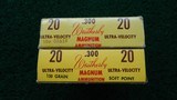2 BOXES OF VINTAGE WEATHERBY .300 WEATHERBY MAGNUM AMMO - 6 of 8