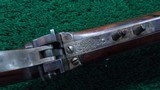 PRESENTATION DELUXE ENGRAVED MODEL 1853 SHARPS SPORTING RIFLE - 11 of 24