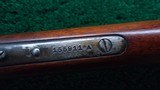 WINCHESTER 1886 LIGHT WEIGHT RIFLE IN CALIBER 33 WCF - 15 of 21