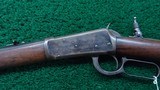 WINCHESTER MODEL 1894 RIFLE IN CALIBER 25-35 - 2 of 20