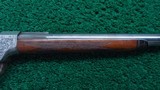 EARLY MARLIN FACTORY ENGRAVED RIFLE IN CALIBER 38-55 - 5 of 22