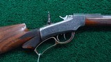 EARLY MARLIN FACTORY ENGRAVED RIFLE IN CALIBER 38-55 - 1 of 22