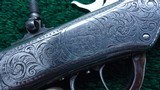 EARLY MARLIN FACTORY ENGRAVED RIFLE IN CALIBER 38-55 - 11 of 22