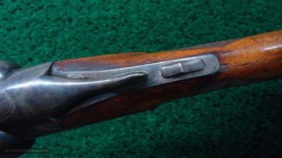 HOPKINS & ALLEN SxS HAMMERLESS 12 GAUGE SHOTGUN - Image 9 of 18