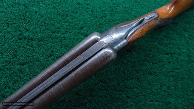 HOPKINS & ALLEN SxS HAMMERLESS 12 GAUGE SHOTGUN - Image 4 of 18