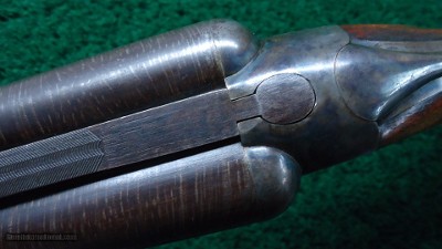 HOPKINS & ALLEN SxS HAMMERLESS 12 GAUGE SHOTGUN - Image 6 of 18