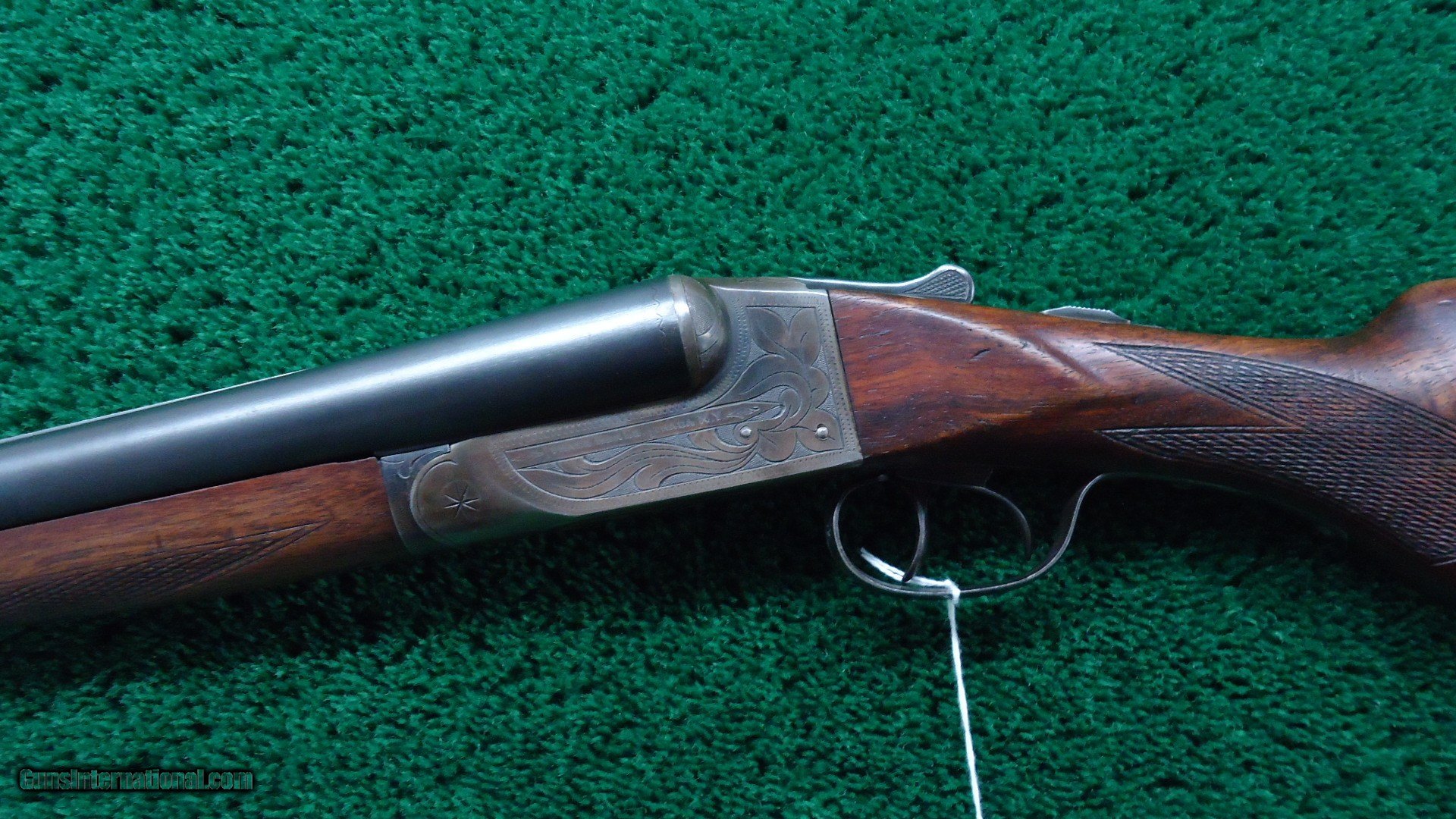 ITHACA FLUES 12 GAUGE SxS DOUBLE BARREL SHOTGUN