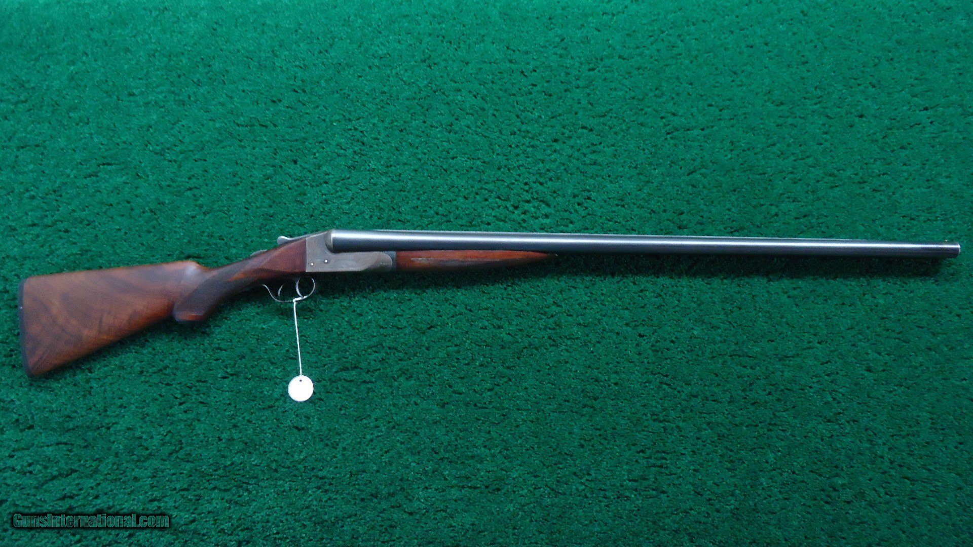 ITHACA FLUES 12 GAUGE SxS DOUBLE BARREL SHOTGUN