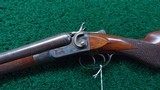 HOPKINS & ALLEN ARMS COMPANY DOUBLE BARREL HAMMER SHOTGUN - 2 of 19