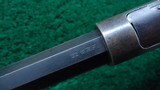 WINCHESTER MODEL 1890 SPECIAL ORDER RIFLE IN CALIBER 22 WRF - 6 of 25