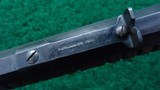 WINCHESTER MODEL 1890 SPECIAL ORDER RIFLE IN CALIBER 22 WRF - 13 of 25