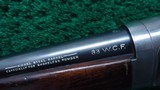 WINCHESTER MODEL 1886 LIGHT WEIGHT RIFLE IN CALIBER 33 WCF - 6 of 20
