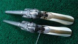 VERY INTERESTING PAIR OF 1862 COLT PERCUSSION INSCRIBED REVOLVERS - 5 of 18