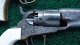 VERY INTERESTING PAIR OF 1862 COLT PERCUSSION INSCRIBED REVOLVERS - 11 of 18