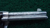 FACTORY ENGRAVED COLT BLACK POWDER SINGLE ACTION - 8 of 19