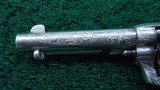 FACTORY ENGRAVED COLT BLACK POWDER SINGLE ACTION - 10 of 19