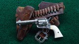 FACTORY ENGRAVED COLT BLACK POWDER SINGLE ACTION - 1 of 19